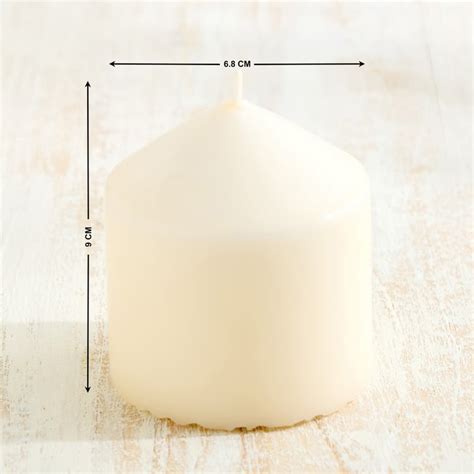 Buy Claire Unscented Pillar Candle from Home Centre at just INR 149.0