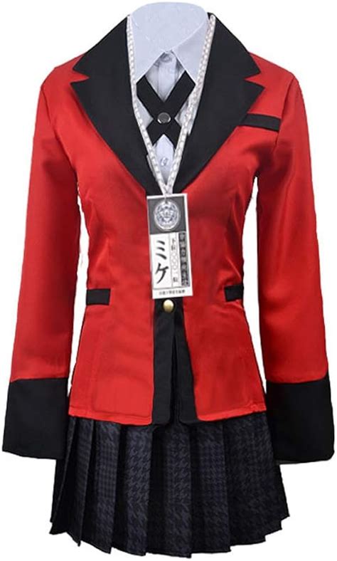 Buy Cobakuey Yumeko Jabami Costume School Uniforms Dress Cosplay ...