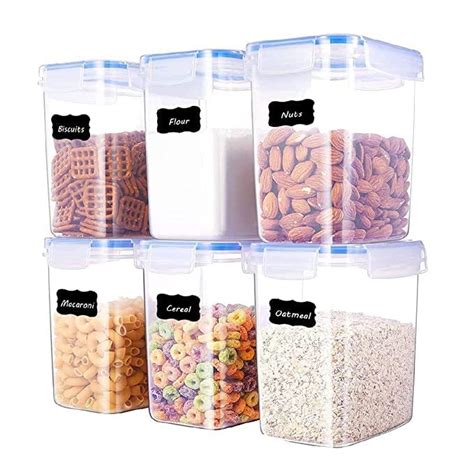 Buy VAAMSSI Airtight Storage Container Set for Fridge, BPA Free ...