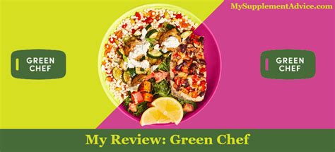 Image result for Green Chef Menu Examples