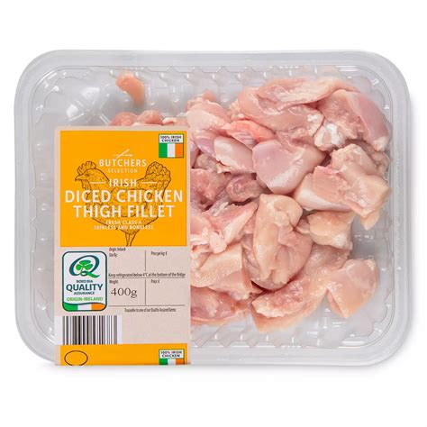 Diced Chicken Thigh Fillet 400g | ALDI IE