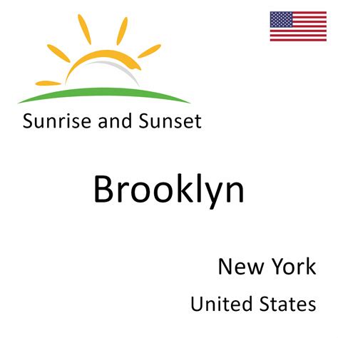 Sunrise and Sunset Times in Brooklyn, New York, United States