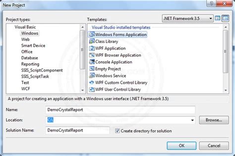 +How to Create Crystral Report Using Vb.net 的图像结果