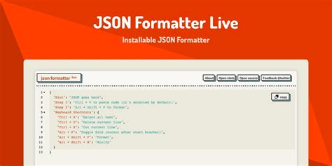 JSON Formatter Java 的图像结果
