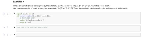 Write a Program to Create Panda Series 的图像结果