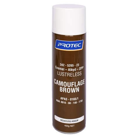 Land Rover Perentie Protec Camouflage Brown Aerosol Paint - LRPARTSHOP
