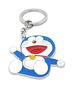 Key Tech Doremon Metal Keychain (Blue) : Amazon.in: Fashion