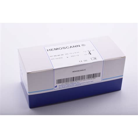 HEMOSCANN®, 10 x 4 mL