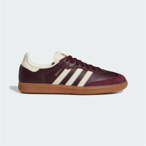 adidas Samba OG Shoes - Burgundy | Free Shipping with adiClub | adidas US
