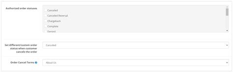 Opencart - Order Cancel