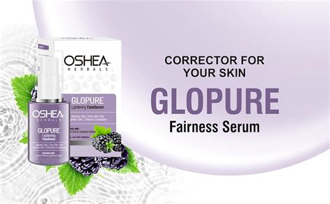 Oshea Glopure Brightening Face Serum for Men & Women | Reduces ...