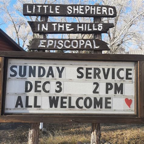 First Sunday of Advent Worship Service, Little Shepherd in the Hills ...