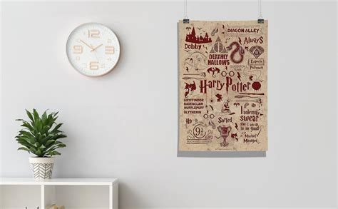 MCSID RAZZ - Official Harry Potter -[Combo Pack of 4 Poster Without ...