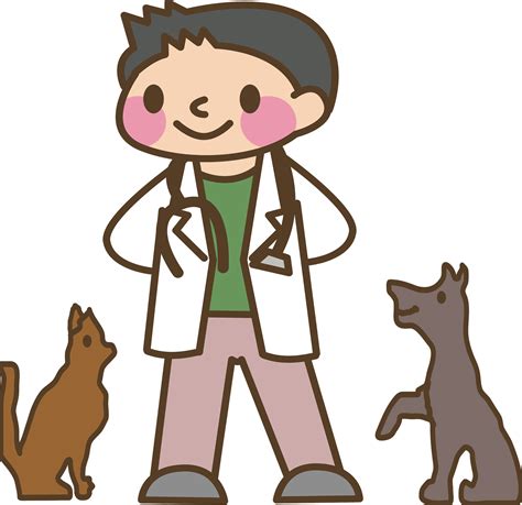 Veterinarian Clip Art Illustrations