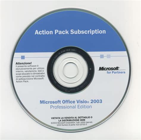 Microsoft Office Visio 2003 Professional Edition (CD) [Italian] [X10 ...