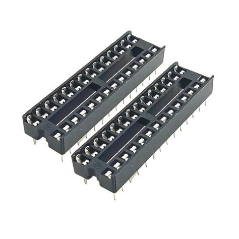 28 Pin IC Base (DIP) - 2 Pieces Pack buy online at Best Price and ...