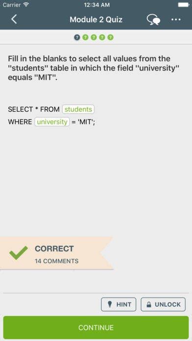 Image result for Sololearn SQL Intermediate Answers