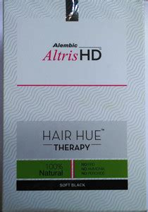 Alembic Altris Hd - Hair Hue Therapy Soft Black - Price in India, Buy ...