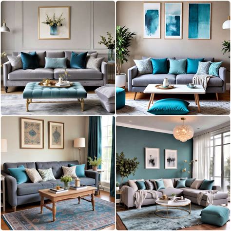 15 Teal and Grey Living Room Ideas You'll Want To Steal