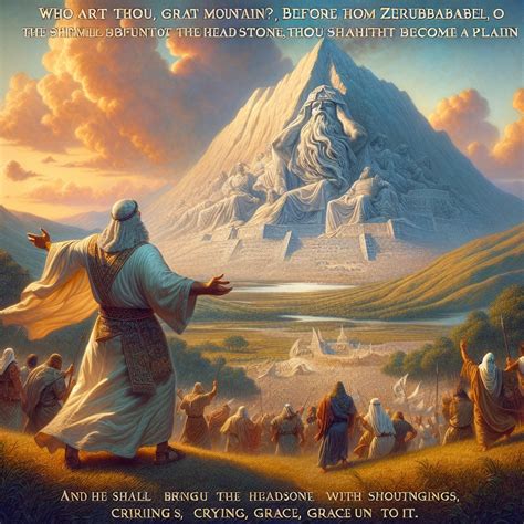 Zechariah 4:7 Artwork | Bible Art