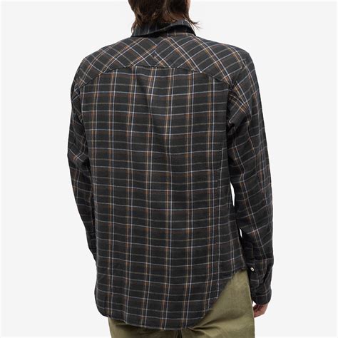 Rag & Bone Yokohoma Plaid Shirt Black Plaid | END. (AU)