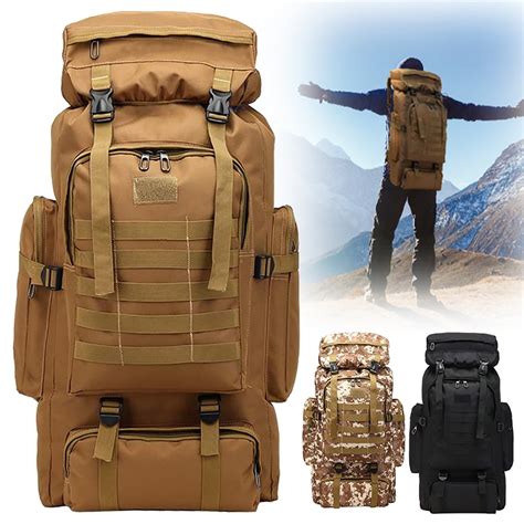 COOLTOP 80L Backpacking Gear, Waterproof, Hiking, Camping, Trekking ...