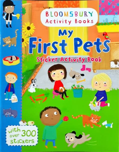 My First Pets Sticker Activity Book With Over 300 Stickers – Books and You