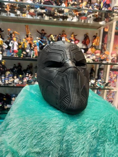 Black Panther Tactical Cosplay Mask – Vibranium-Style Marvel Helmet ...