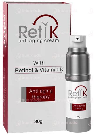 Reti K Anti Aging Cream 30gm - Uses, Side Effects, Dosage, Price | Truemeds