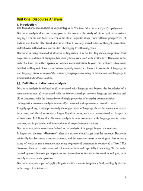 Discourse Analysis Example 的图像结果