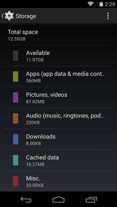 Android Tablet Storage Full 的图像结果