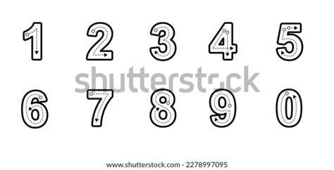Image result for Numbers Writing