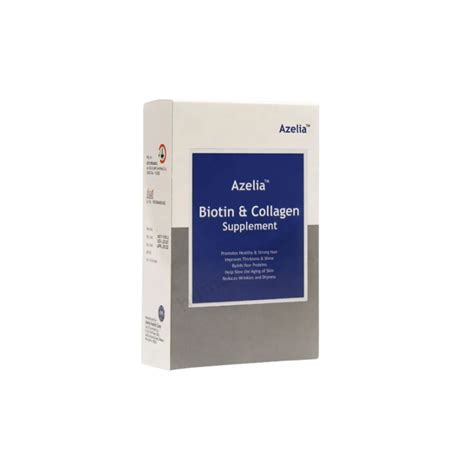 Azelia Biotin & Collagen Supplements - humaridawai.in