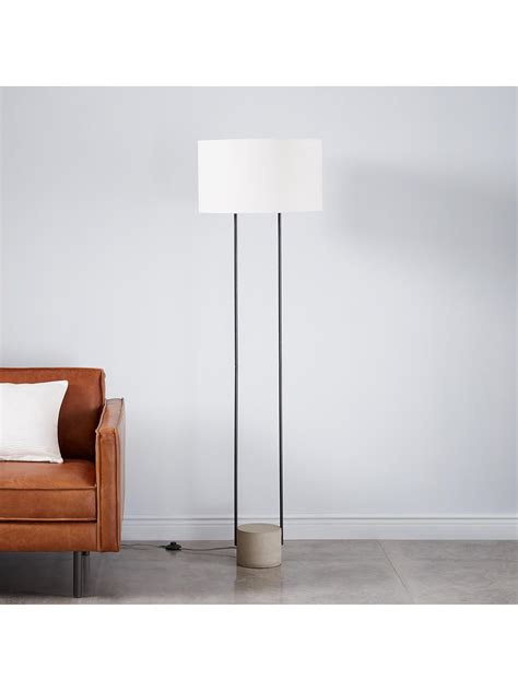 west elm Industrial Outline Floor Lamp, Dark Bronze | West elm floor ...