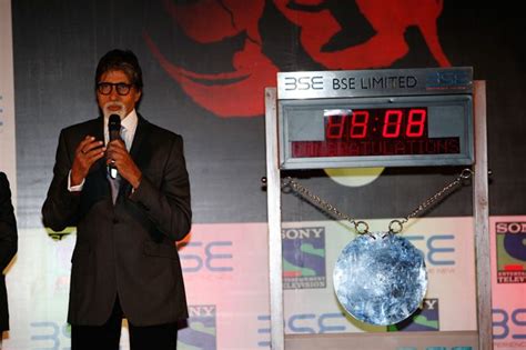 Amitabh Bachchan rings bell at Bombay Stock Exchange | IndiaToday