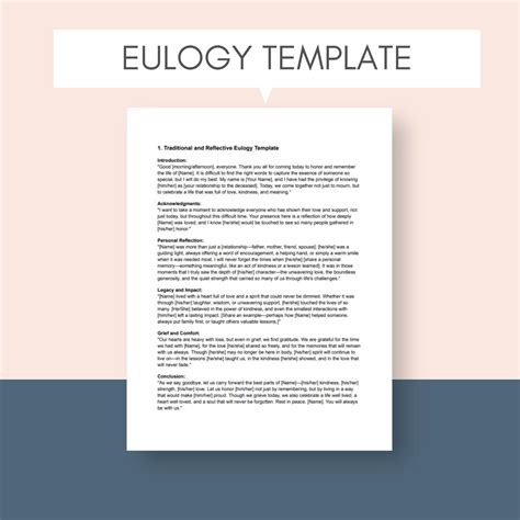 Best 13 10 Powerful Eulogy Examples That Will Inspire And Guide You ...