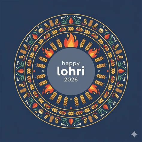 🔥 Happy Lohri 2026 Greetings In English Background Free Download 2026