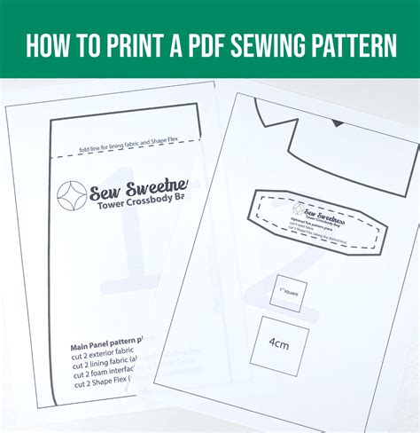 Image result for How to Print PDF Sewing Patterns