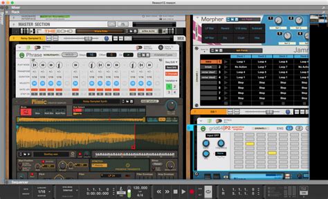 Reason 12 Tutorial 的图像结果