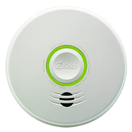 Kidde Smoke Detector, 10-Year Battery, Photoelectric Sensor Wire-Free ...