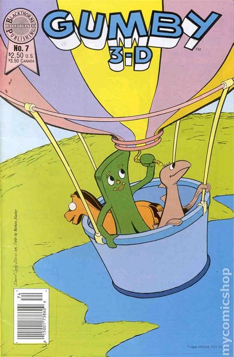 Gumby 3-D (1987) comic books