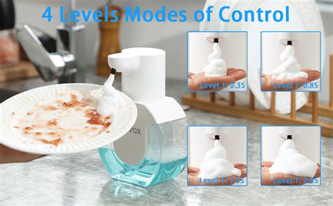 Supvox® Smart Auto Soap Dispenser Soap Foamer Dispenser No-Touch ...