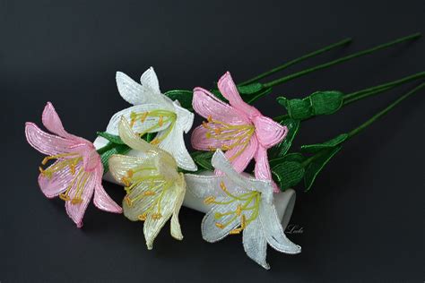 Image result for French Beaded Lilly Tutorial