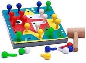 wonderhood Nail & Hammer Toy for 2+ Year Old for Motor Skill ...