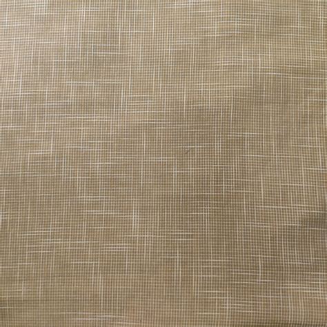 Pure Cotton Handloom Fine Checks Beige – Sanskruti