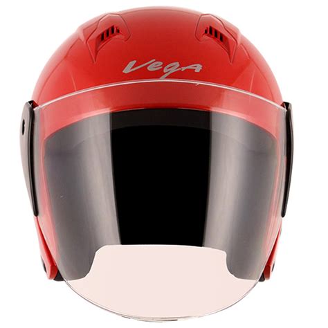 Vega Lark Red Helmet | Shop Helmets at BIKERSTORE.IN – BikerStore.in