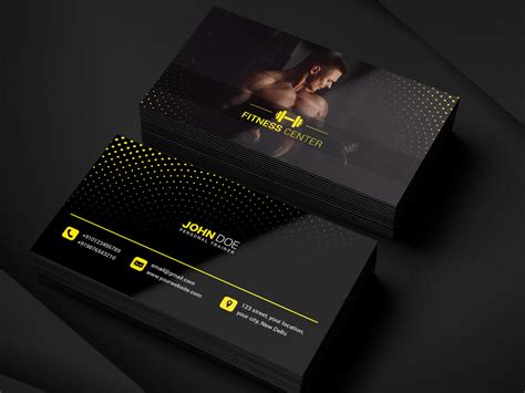 Personal Trainer Business Cards 的图像结果