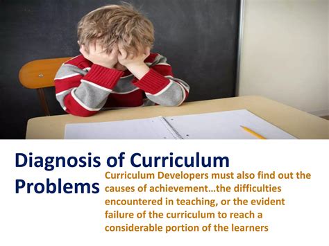 Diagnosis of needs in curriculum development | PPTX