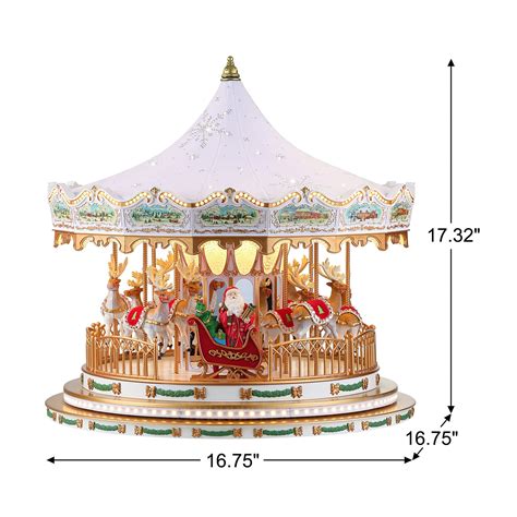 Carousel Deluxe Crystal – Mr. Kerstmis