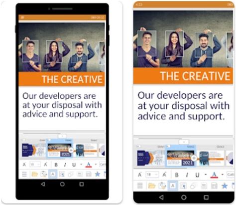 Presentation Making App 的图像结果